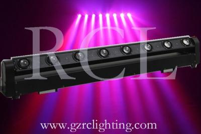 China AC 220 v RGBW 4in1 Moving Head Beam Light For Bar KTV stadio , 8*10W LED lights 8pcs * 10W imported high power led bulbs for sale