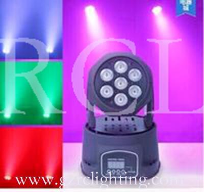 China Mini 7PCS x 10w LED Moving Head Light DJ Stage Lighting For KTV DISCO led lighting for sale