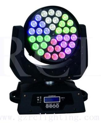 China LED RGBWA+UV 6-in-1 led moving head wash for DISCO KTV zoom light High Brightness lighting for sale