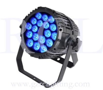 China IP65 LED Waterproof Outdoor RGBW PAR Can Wash Light 18 Pieces 10W LED Waterproof PAR Outdoor for sale