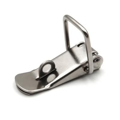 China Refrierated Truckle / Stainless Steel Freezer Truck Buckles Air Box L106 Duck Mouth Buckles For Industrial Iron Case for sale