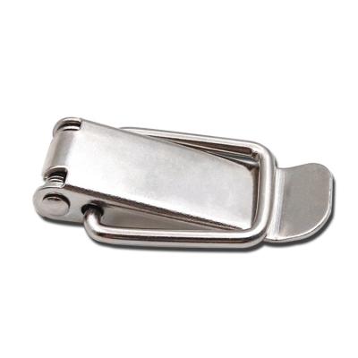 China Refrierated Truckle/Freezer Truck Mouth Latch L001 Flat Metal Buckles/Electric Cabinet China Factory 201 Stainless Steel Spring Latch Tool Box for sale