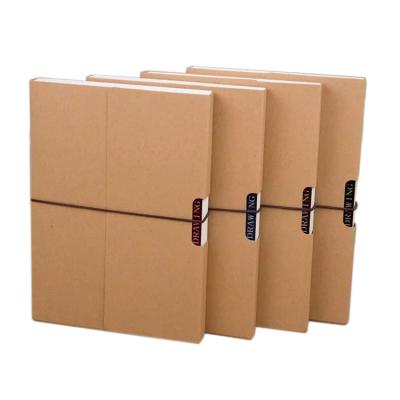 China Custom Blank Hardcover Book Wrapping Paper Sketch Notebook for sale