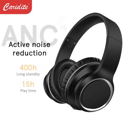 China Listen Songs Caridite Wireless Headphones Sports Earphone Microphone Headset Handfree Noise-cancelling Stereo Foldable MP3 Player for sale