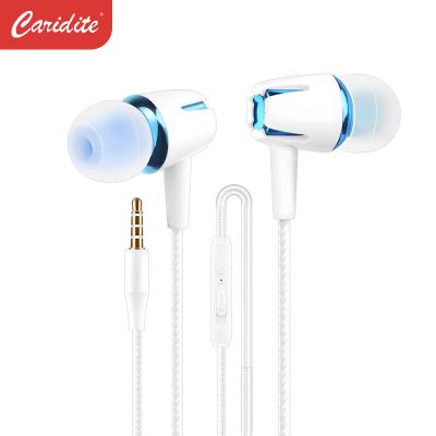 China 2021 Hot Selling Caridite Dropshipping 2021 Universal Mobile Osteoconductive Handsfree Earphone Wired Earphone With Mic Gaming Headset Wired Earphone for sale