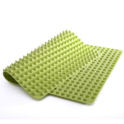 China Good Quality Viable Wholesale Non-Stick Custom Silicone Baking Mat Silicon Mat Kitchen Baking for sale