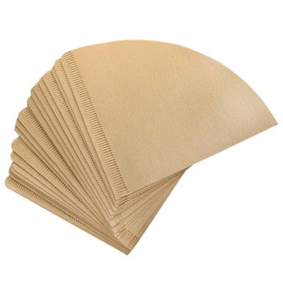 China Best Selling Eco-friendly Coffee V60 V02 Paper Filter Paper For 1-4cups 100PCS Per Bag for sale