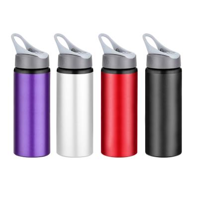 China Wholesale Viable Outdoor Drinking Water Bottle Viable Logo Aluminum Sport Water Bottle Custom Made for sale