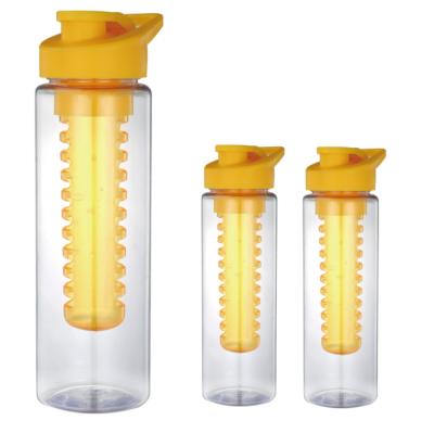 China New Sustainable Hot Items Sport Fruit Infuser Unisex Drink Cold Water Bottles Plastic for sale