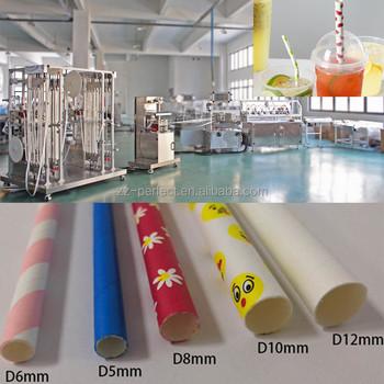 China High Efficiency Paper Straw Machines Automatic Paper Straw Making Machine Te koop