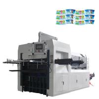 China PLC HMI 12KW Corrugated Box Die Cutting Machine Accurate Fast for sale