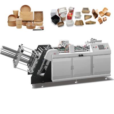 China Einziehende biologisch abbaubare Papierbrotdose-Selbstmaschine 4.5kw/H zu verkaufen