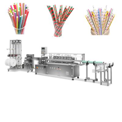 China Het Automatische Stabiele Flexibele Document Straw Machines With Pneumatic Blades van Ce Te koop