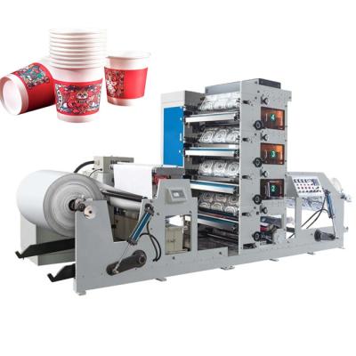 China UVpapier-Kaffeetasse-Druckmaschine des trockner-850mm mit dem Rückspulen zu verkaufen