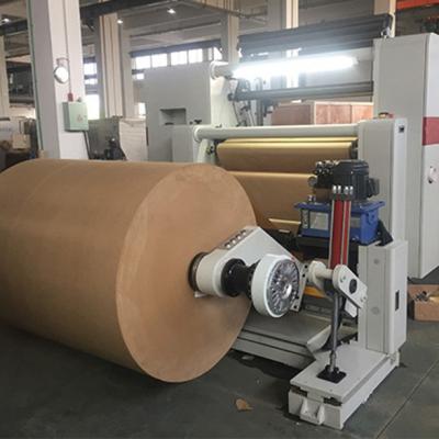 China 1300mm riesiges Rollenslitter Rewinder der Klebstreifen-Papier-Trennsäge-26KW zu verkaufen