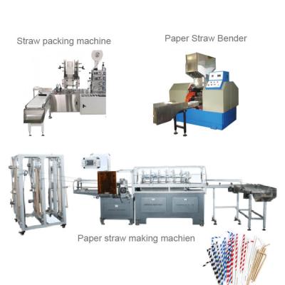 China het Spiraalvormige Gekronkelde Flexibele Document Straw Machines For Drinking van 60gsm 120gsm Te koop