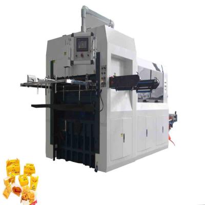 China 1120x640mm Papieraufkleber-stempelschneidene Maschine runzelte Karton-stempelschneidene Maschine zu verkaufen