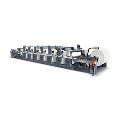 China CER multi Farbgewölbte Karton-Kasten-Druckmaschine 150KW zu verkaufen