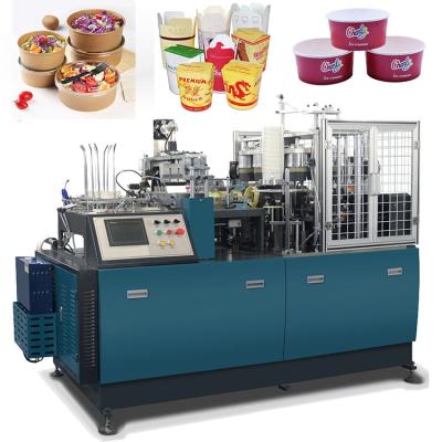 China Schüssel des Papier-140-350gsm, die Maschinen-Salat-Kebab schnellen Fried Food Box Making Machine macht zu verkaufen