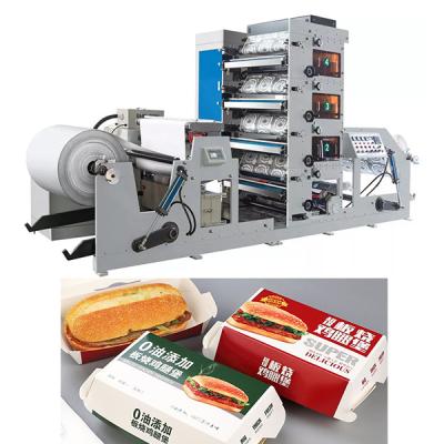 China 850mm der Karton-Kasten flexo Druckmaschine 6 Kraftpapiers 60m/min Farbdruckmaschine zu verkaufen