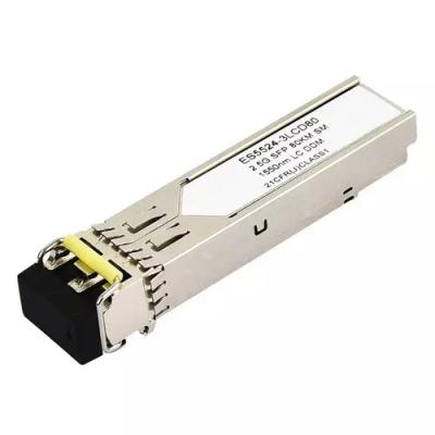 China Telecommunication Transceiver SFP Singlemode 2.5G Optical Module 1550NM 80KM for sale