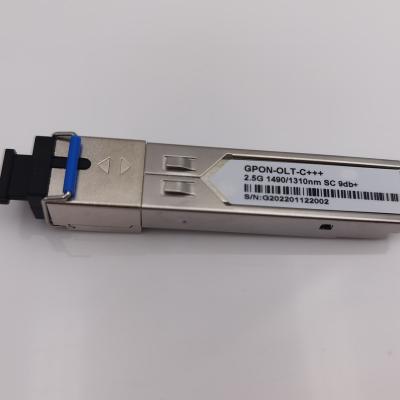 China FTTX Wolon Factory Manufacturer 9dBm PX20+++ GPON OLT C+++ 2.5G PON SFP Transceiver Module Compatible with Huawei ZTE GPON EPON OLT for sale