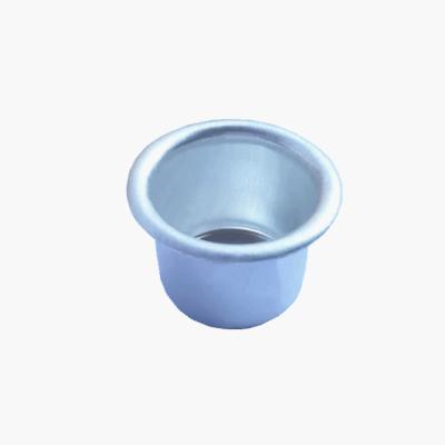 China Candle Container Made In China High Quality Aluminum Base Candle Holder Cup Decoration Home Crafts for sale