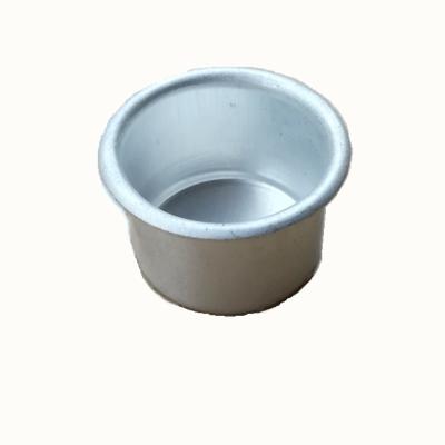 China Modern Made In China Manufacturers Wholesale Material Small Candle Cup Bottom Opens Christmas Candlestick Accessories Candle Holder Aluminum Shipping And Handling for sale