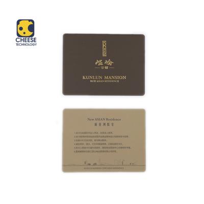 China PVC/PET/Paper UHF 860-960Mhz ISO1800 Custom H3 PVC Business Card Printing Smart RFID Card for sale