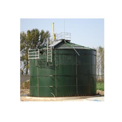 China Environmental Hotels Water Treatment Assembled Enameled Pressed Steel Tank for sale