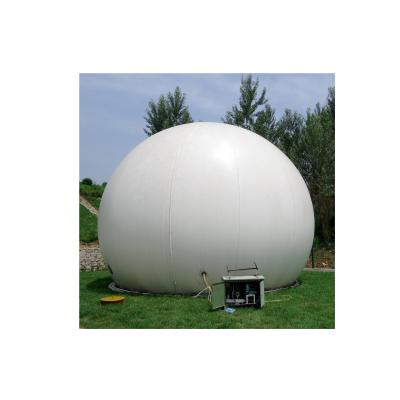 China Industry Fuel Biogas Reactor Tank Equipped With Double Membrane Roof For Biogas Storage for sale