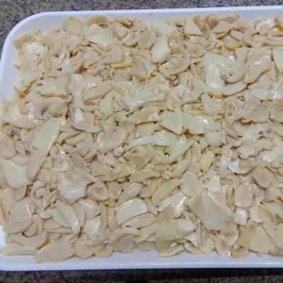 China Fresh canned king oyster mushroom slice pieces and stems for sale