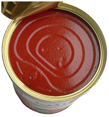 China Canned tomato sauce by concentration of tomato 28-30% for sale