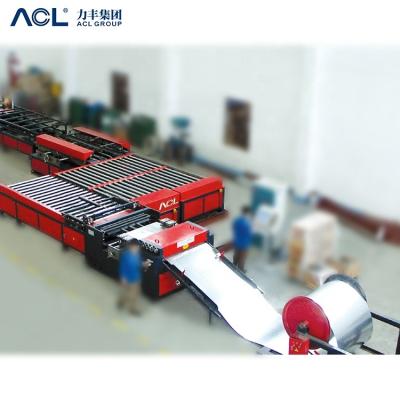 China Energy Supply Pipe ACL HVAC Square Tube Metal Conduit Forming Machine Automatic Conduit Line V for sale