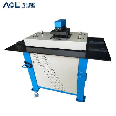 China food & Beverage Factory HVAC Air Pipe Pittsburgh Seam Lock Machine Electric Ventilation Column Bone Forming Machine for sale