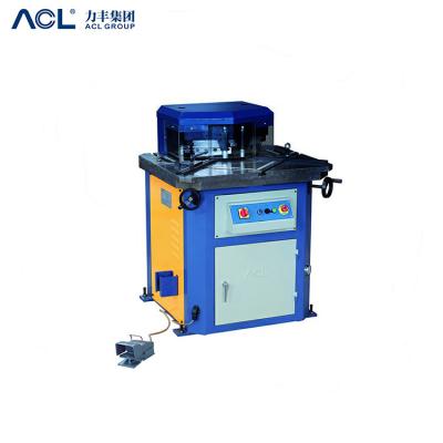 China Hotels ACL Hydraulic Metal Plate Sheets Angle Fixed Corner Notching Cutting Machine for sale