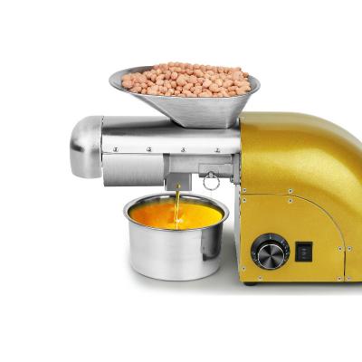 China Factory Seed Maquina D'Oli De Premsa En Calent Rice Bran Oil Mini Oil Press Machine for sale