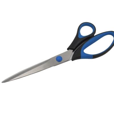 China Fabric /Sewing Shears Hot Selling 9 Inch Stainless Steel Office Professional Scissors Soft Handle Household Scissors for sale