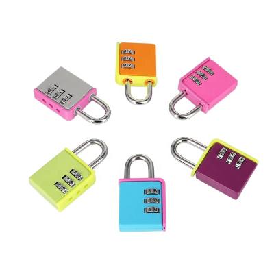 China High Quality Mini Travel Bag Padlock Padlock Gym Lock Metal Anti-theft Lock With U-type Snag Device for sale