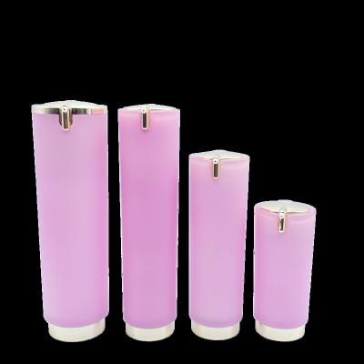 China High Quality Luxury Acrylic Cosmetic Bottles And Pump Jars Lotion Bottles And Pump Jars for sale