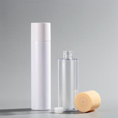 China Cosmetic Plastic Pump Facial Toner Bottle Toner Bottle Cosmetic Toner Subpackage Bottle for sale