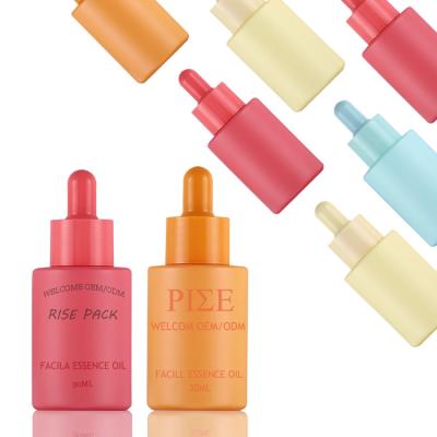 China Cosmetic Supplier Empty Serum Bottle Frosted For 30ml Glass Bottle Dropper With Luxury Cosmetic Packaging Bottles for sale