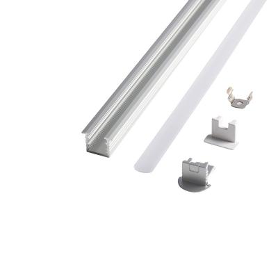 China Decorations Ceiling Light Led Recessed Pipe Aluminum Profile With Recessed Linear Light for sale