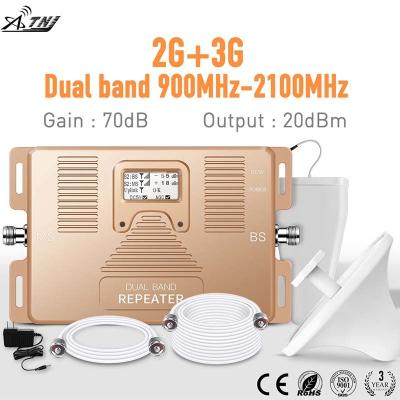 China 70dB van de het Signaal Hulpcel van de aanwinsten2g 3G Dubbele Band de Telefoonversterker Te koop