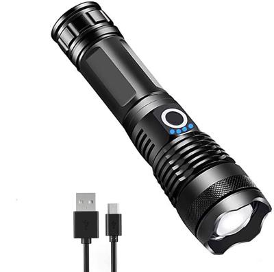 China Camping Torch LED Torch Canada High Bright Torch Aluminum Portable Zoomable Flashlight Night Riding Camping Flashlight for sale