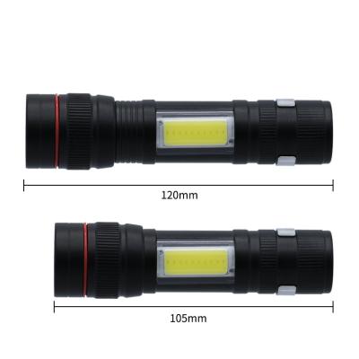 China Usb Camping Flashlight Explosion Proof Light Suppliers 14500 Led Rechargeable Torch Light for sale