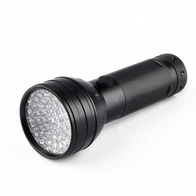 China Emergency Flashlight UV Black Light Up 51LED 395 Nm Ultraviolet Torch Detector For Urine&Pet Stains&Bed Dry Insect Pets UV Adhesive Treatment for sale