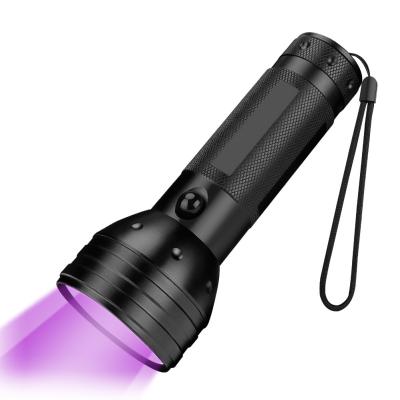 China High Quality 51led 21led 12led Emergency Black UV Light Flashlight 395-400nm Led UV Security Detection Flashlight for sale