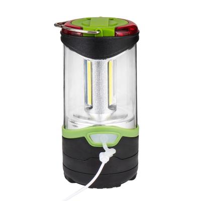 China Rechargeable 3xAA Camping Hybrid Battery Led Camping Lantern Emergency Portable Lantern Super Bright Hanging Lantern for sale