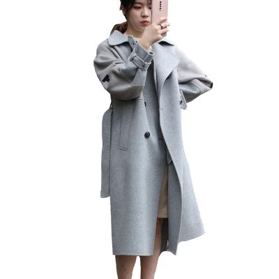 China Breathable Color Bump OEM Customized Wholesale Women Cashmere Parka Winter Coats For Ladies Women for sale